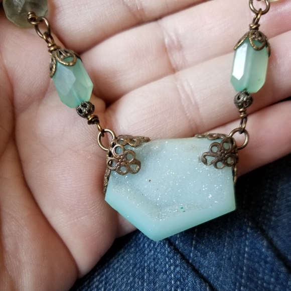 OOAK GEMSTONE NECKLACE - Picture 5 of 5